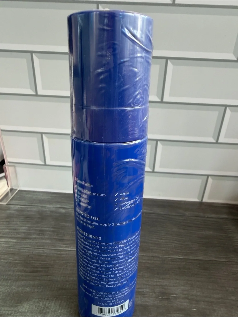 Nakery Beauty Total Body Magic Spray - Blue